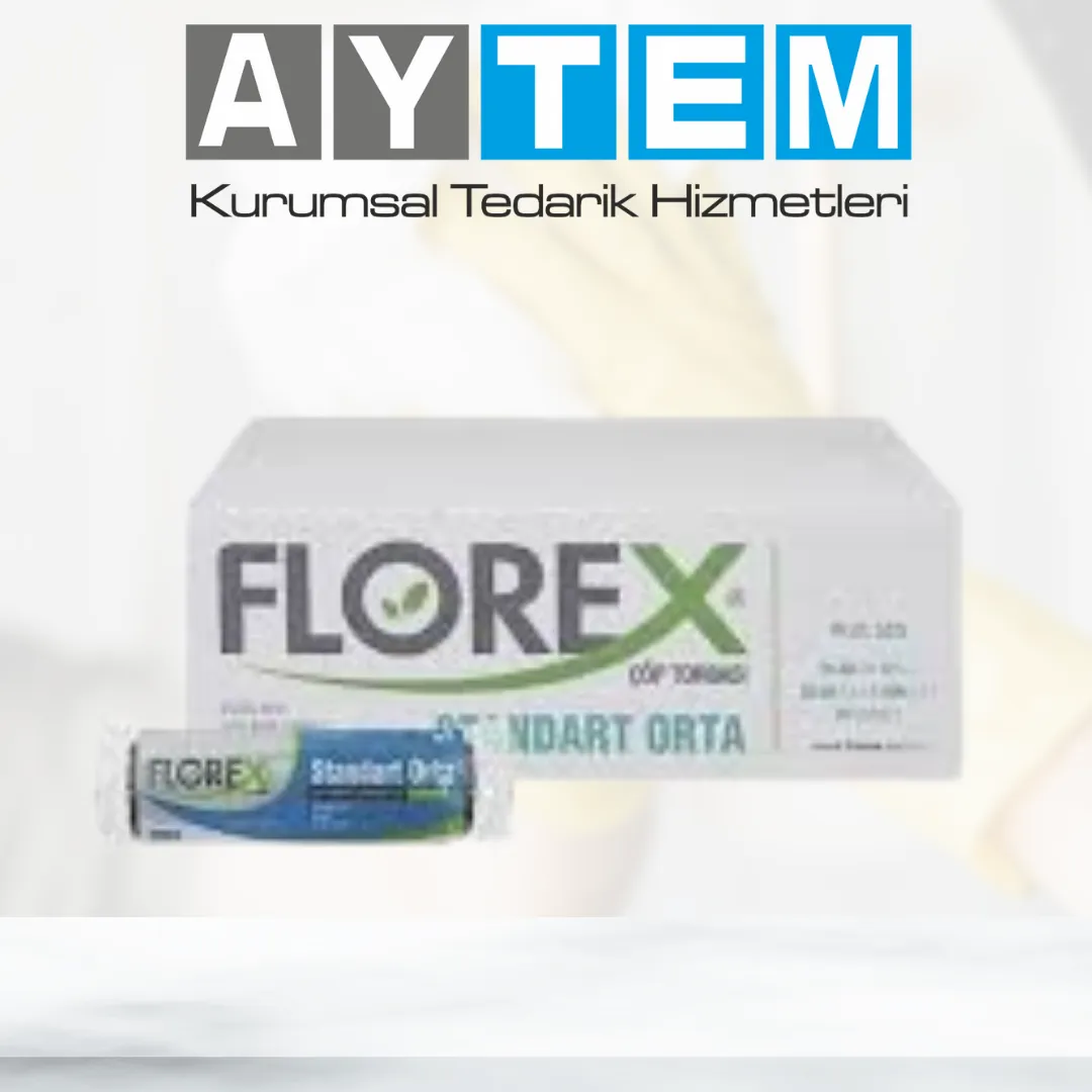 FLOREX STANDART ORTA ÇÖP POŞETİ 55*60 CM